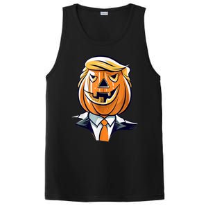 Donald Trumpkin JackOLantern Pumpkin Halloween Trump PosiCharge Competitor Tank