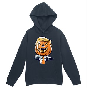 Donald Trumpkin JackOLantern Pumpkin Halloween Trump Urban Pullover Hoodie