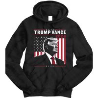 Donald Trump Jd Vance American Flag Trump Vance 2024 Tie Dye Hoodie