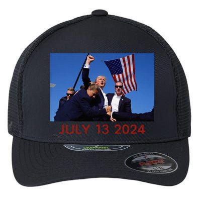 Donald Trump July 13 2024 Flexfit Unipanel Trucker Cap