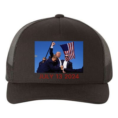 Donald Trump July 13 2024 Yupoong Adult 5-Panel Trucker Hat