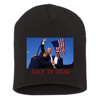 Donald Trump July 13 2024 Short Acrylic Beanie