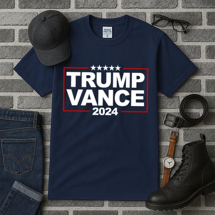 Donald Trump J. D. Vance Vice President 2024 Tall T-Shirt