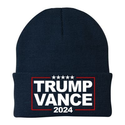 Donald Trump J. D. Vance Vice President 2024 Knit Cap Winter Beanie