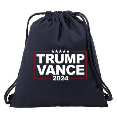 Donald Trump J. D. Vance Vice President 2024 Drawstring Bag