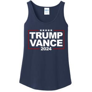 Donald Trump J. D. Vance Vice President 2024 Ladies Essential Tank