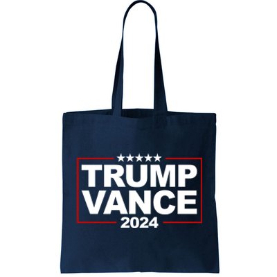 Donald Trump J. D. Vance Vice President 2024 Tote Bag