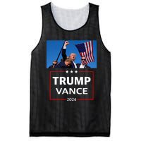 Donald Trump J.D. Vance 2024 Election Rally Campaign Event Mesh Reversible Basketball Jersey Tank