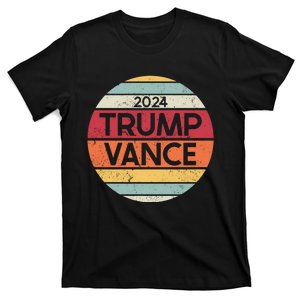 Donald Trump Jd Vance 2024 Retro Style T-Shirt