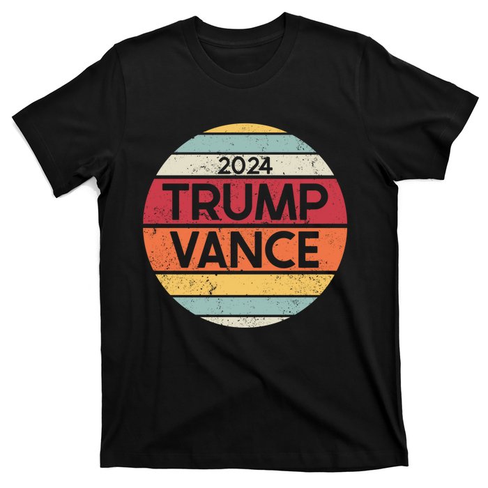 Donald Trump Jd Vance 2024 Retro Style T-Shirt