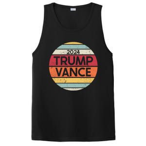 Donald Trump Jd Vance 2024 Retro Style PosiCharge Competitor Tank