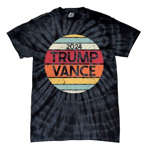 Donald Trump Jd Vance 2024 Retro Style Tie-Dye T-Shirt