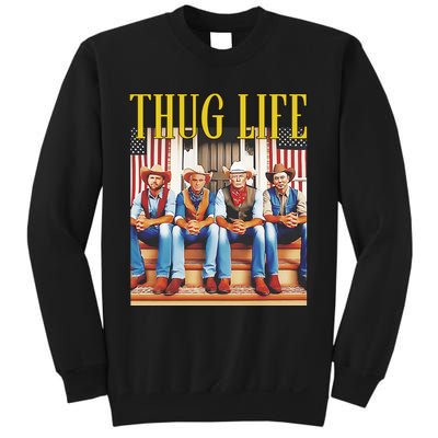 Donald Trump Jd Vance Elon Musk Robert F Kennedy Jr Thug Life Sweatshirt