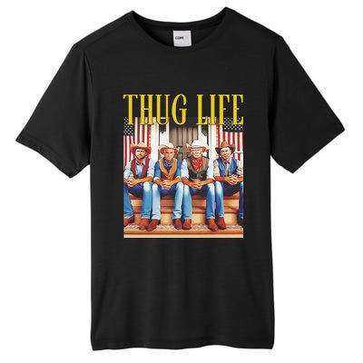 Donald Trump Jd Vance Elon Musk Robert F Kennedy Jr Thug Life Tall Fusion ChromaSoft Performance T-Shirt