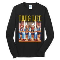 Donald Trump Jd Vance Elon Musk Robert F Kennedy Jr Thug Life Tall Long Sleeve T-Shirt