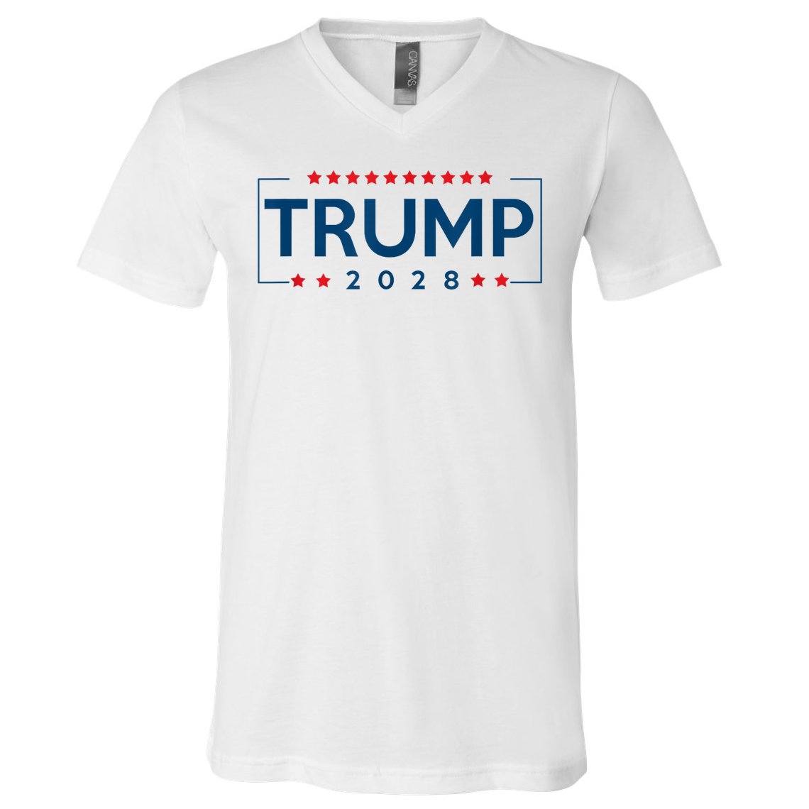 Donald Trump J D Vance 2028 Vance Trump 2028. V-Neck T-Shirt