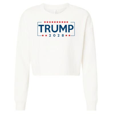 Donald Trump J D Vance 2028 Vance Trump 2028. Cropped Pullover Crew