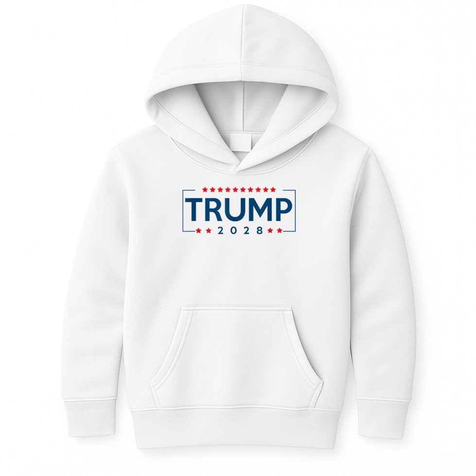 Donald Trump J D Vance 2028 Vance Trump 2028. Kids Hoodie