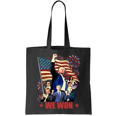 Donald Trump J.D Vance 2024 Made History Trump Legend Bag