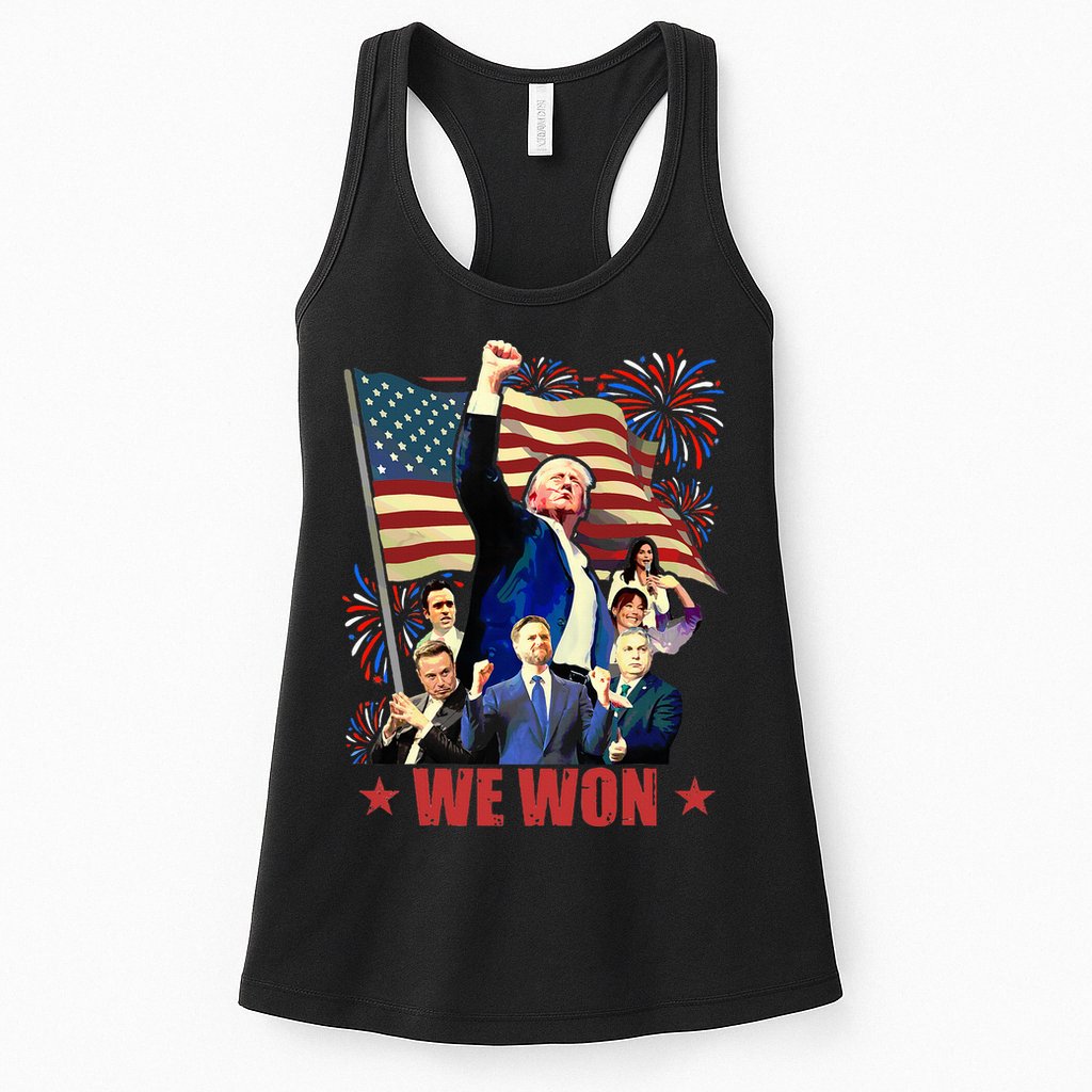Donald Trump J.D Vance 2024 Made History Trump Legend Womens Tank Top