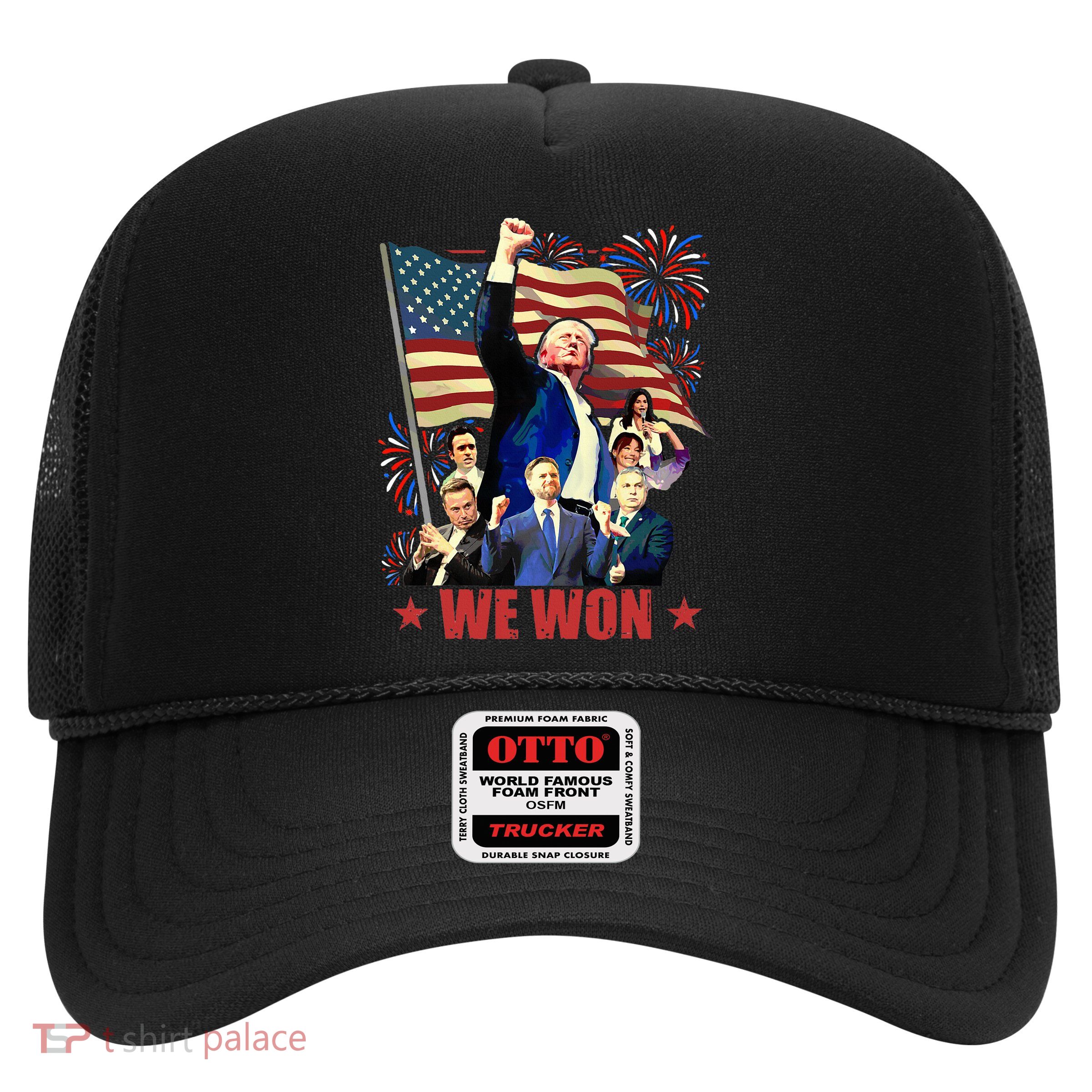 Donald Trump J.D Vance 2024 Made History Trump Legend Trucker Hat
