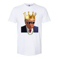 Donald Trump King Trump Mug Shot Aug. 2024 Thug Life Retro Softstyle CVC T-Shirt