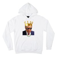 Donald Trump King Trump Mug Shot Aug. 2024 Thug Life Retro Hoodie