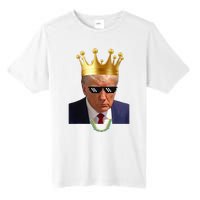 Donald Trump King Trump Mug Shot Aug. 2024 Thug Life Retro Tall Fusion ChromaSoft Performance T-Shirt