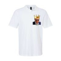 Donald Trump King Trump Mug Shot Aug. 2024 Thug Life Retro Softstyle Adult Sport Polo