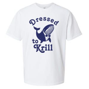 Dressed To Krill Funny Killer Whale Sueded Cloud Jersey T-Shirt