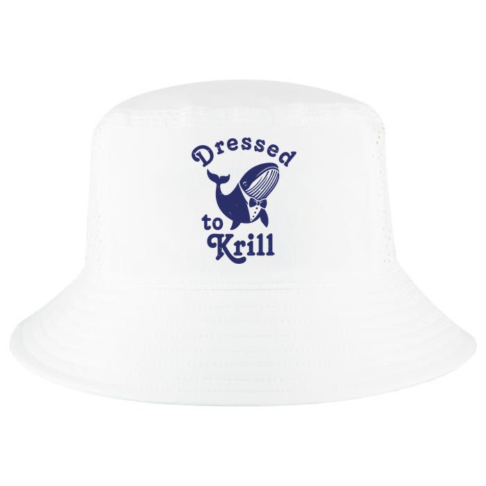Dressed To Krill Funny Killer Whale Cool Comfort Performance Bucket Hat