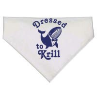 Dressed To Krill Funny Killer Whale USA-Made Doggie Bandana