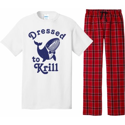 Dressed To Krill Funny Killer Whale Pajama Set