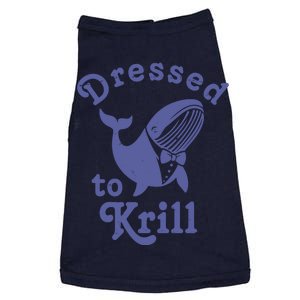 Dressed To Krill Whale Funny Doggie Tank