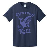 Dressed To Krill Whale Funny Kids T-Shirt