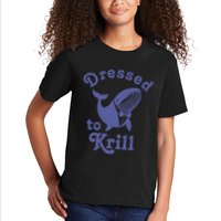 Dressed To Krill Whale Funny Kids T-Shirt