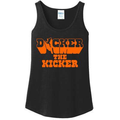 Dicker The Kicker Cameron Dicker Texas Football Ladies Essential Tank