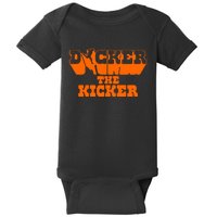 Dicker The Kicker Cameron Dicker Texas Football Baby Bodysuit