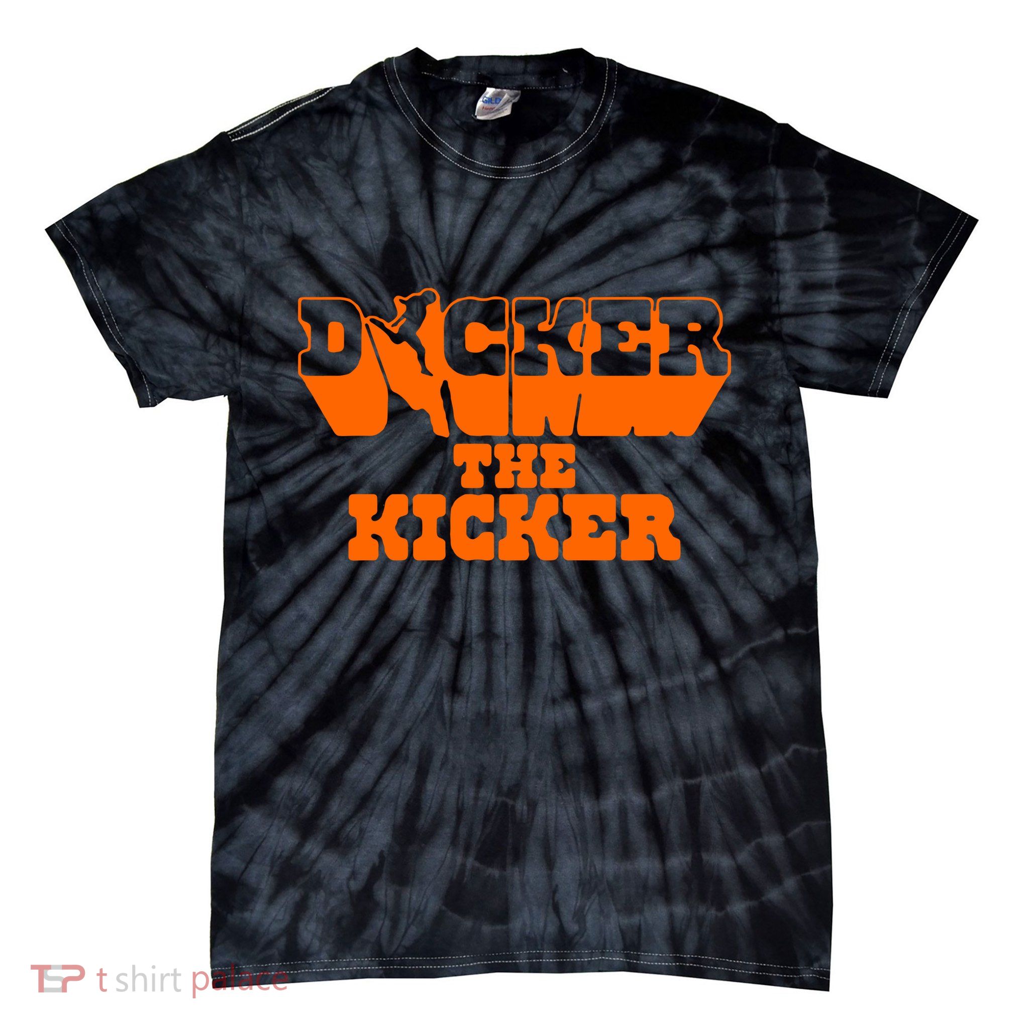 Dicker The Kicker Cameron Dicker Texas Football Tie-Dye T-Shirt