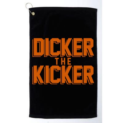 Dicker The Kicker Golf Towel