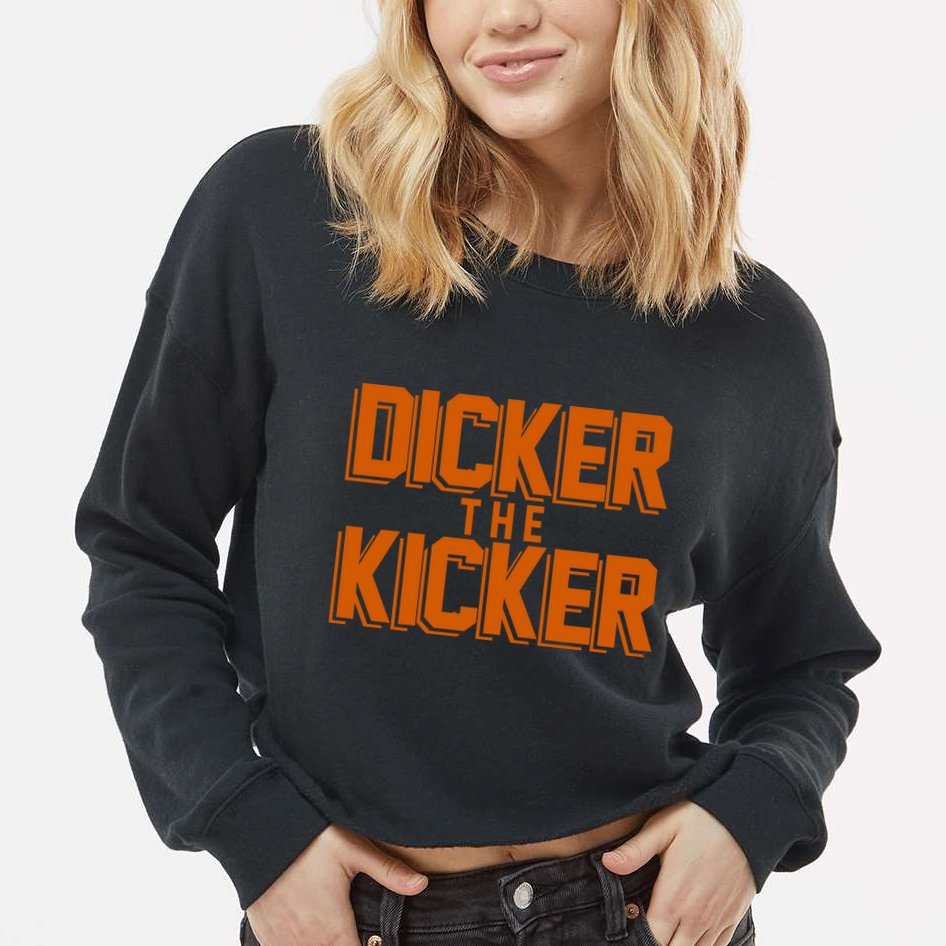 Dicker The Kicker Cropped Pullover Crew