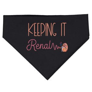 Dialysis Technician Kidney Keeping It Renal Nephrology Nurse USA-Made Doggie Bandana