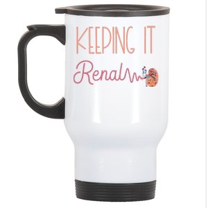 Dialysis Technician Kidney Keeping It Renal Nephrology Nurse Stainless Steel Travel Mug