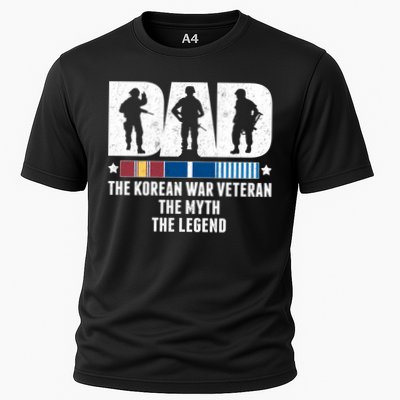 Dad The Korean War Veteran The Myth The Legend Gift Performance Shirt