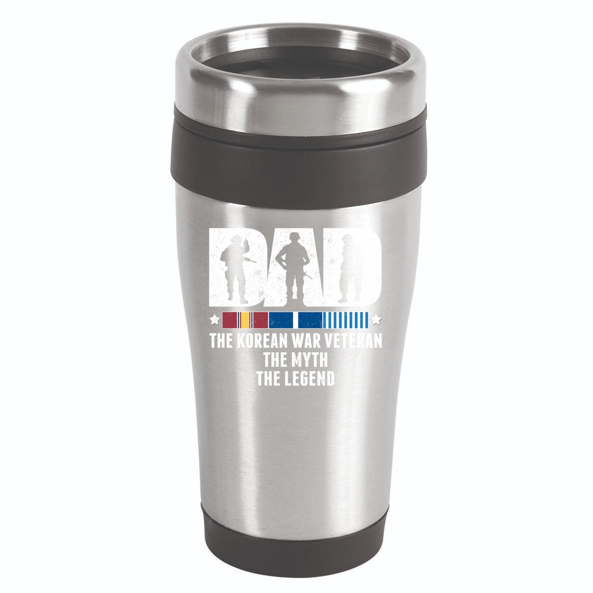 Dad The Korean War Veteran The Myth The Legend Gift 16oz Travel Tumbler