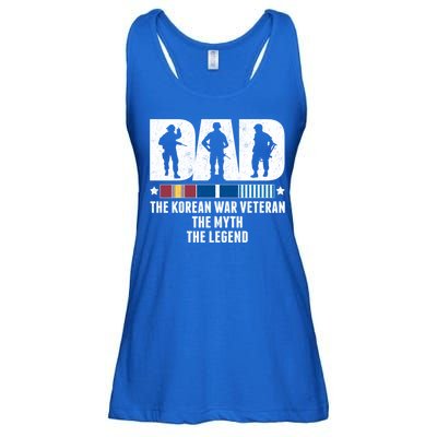 Dad The Korean War Veteran The Myth The Legend Gift Ladies Essential Flowy Tank