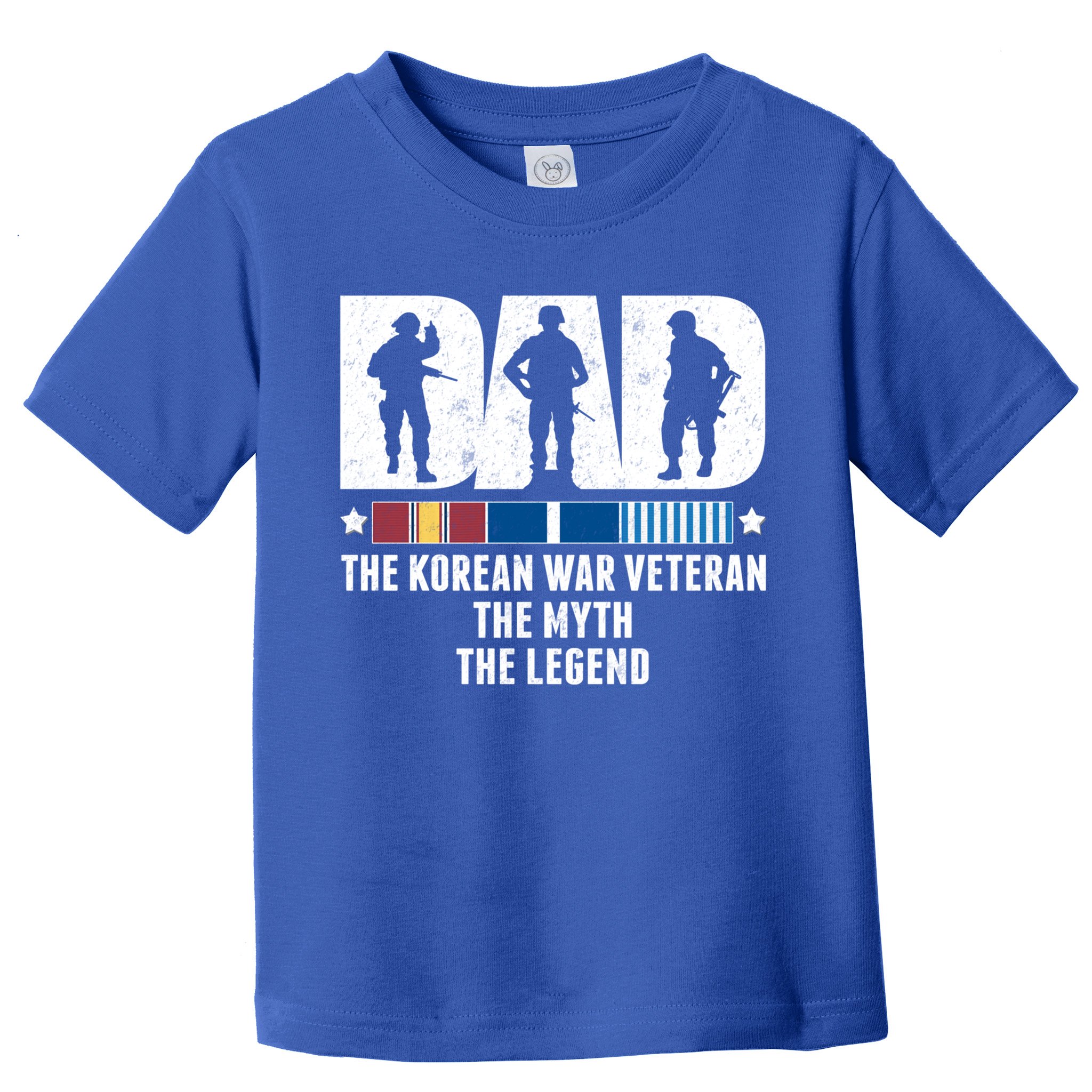 Dad The Korean War Veteran The Myth The Legend Gift Toddler T-Shirt