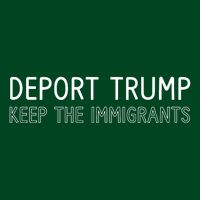 Deport Trump Keep The Immigrants Cooling Performance Crew T-Shirt