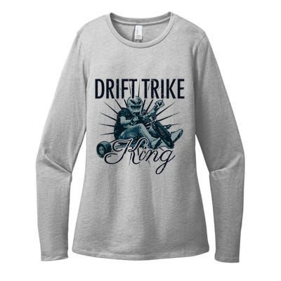 Drift Trike King Electric Tricycle Drift Trike Meaningful Gift Womens CVC Long Sleeve Shirt