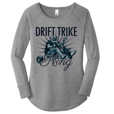 Drift Trike King Electric Tricycle Drift Trike Meaningful Gift Women's Perfect Tri Tunic Long Sleeve Shirt